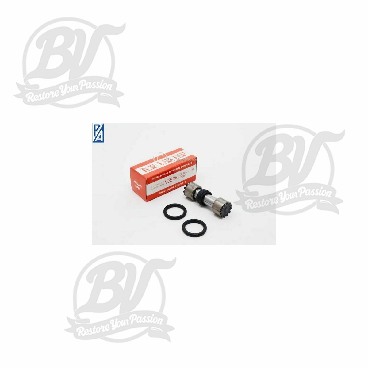 Kit r&eacute;paration axe de roue Vespa PX avant 1984