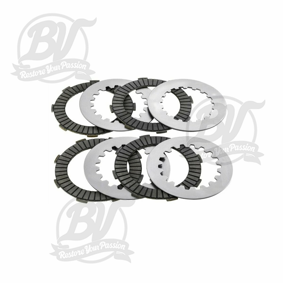 Disques d'embrayage lisses SIP PERFORMANCE COSA 2 Sport CR80 Race pour embrayage "COSA 2"