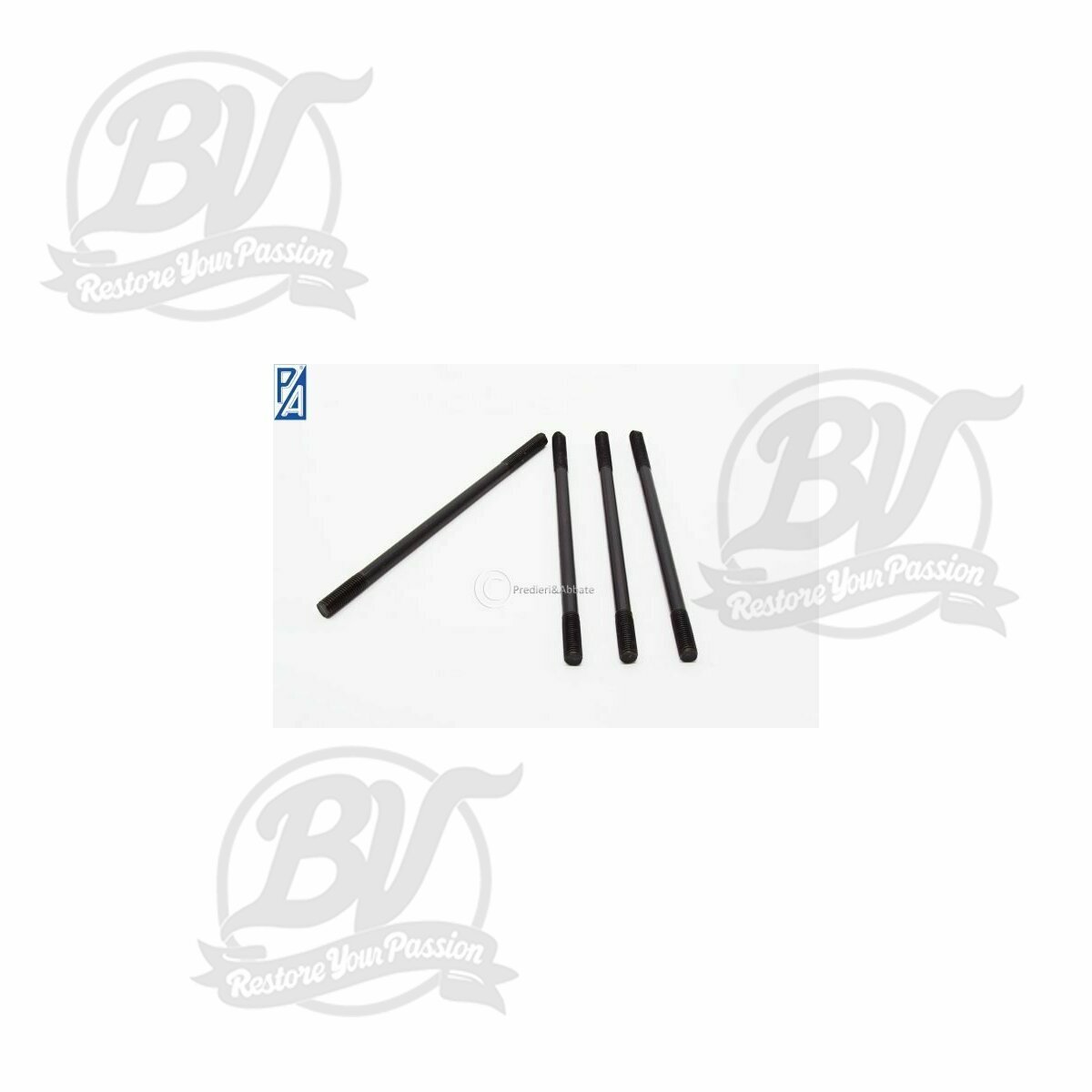 Goujon M7 x 140mm- (mont&eacute; sur cylindre Vespa PX80, PX125, PX150, Sprint GT125 (VNL2T), GTR125 (VNL2T), TS125 (VNL3T), Super, VNA, VNB, VBA, VBB, V90, SS90, PV125, ET3, PK80, PK125