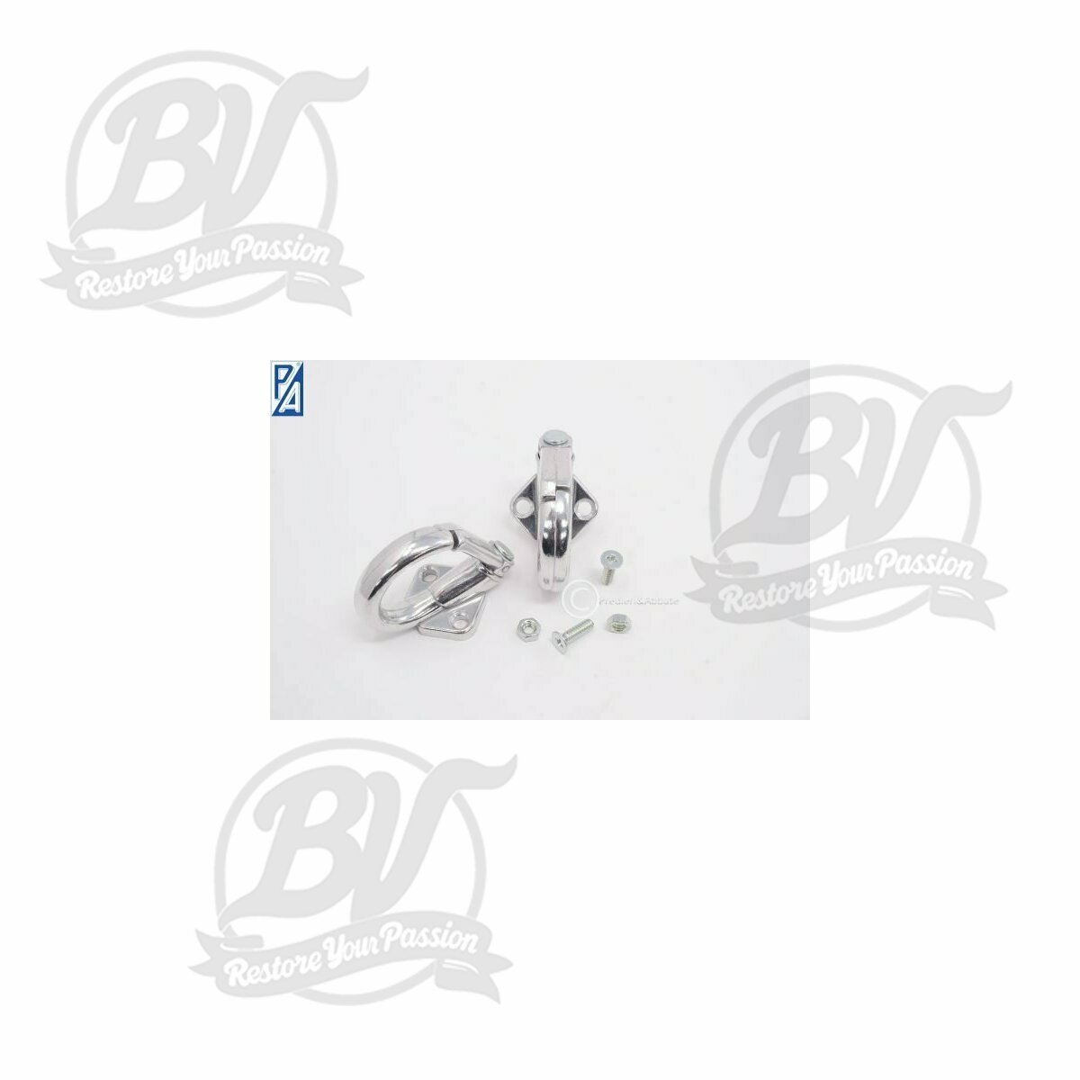 Crochet porte sac Vespa aluminium