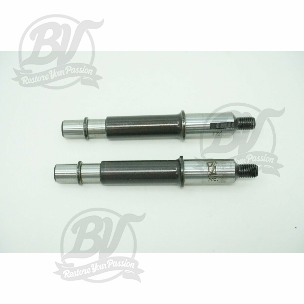 Axe pignon &eacute;lastique Vespa Port&eacute;e de roulement &Oslash;=15mm, bague &Oslash;=11,5mm, longueur= 121mm