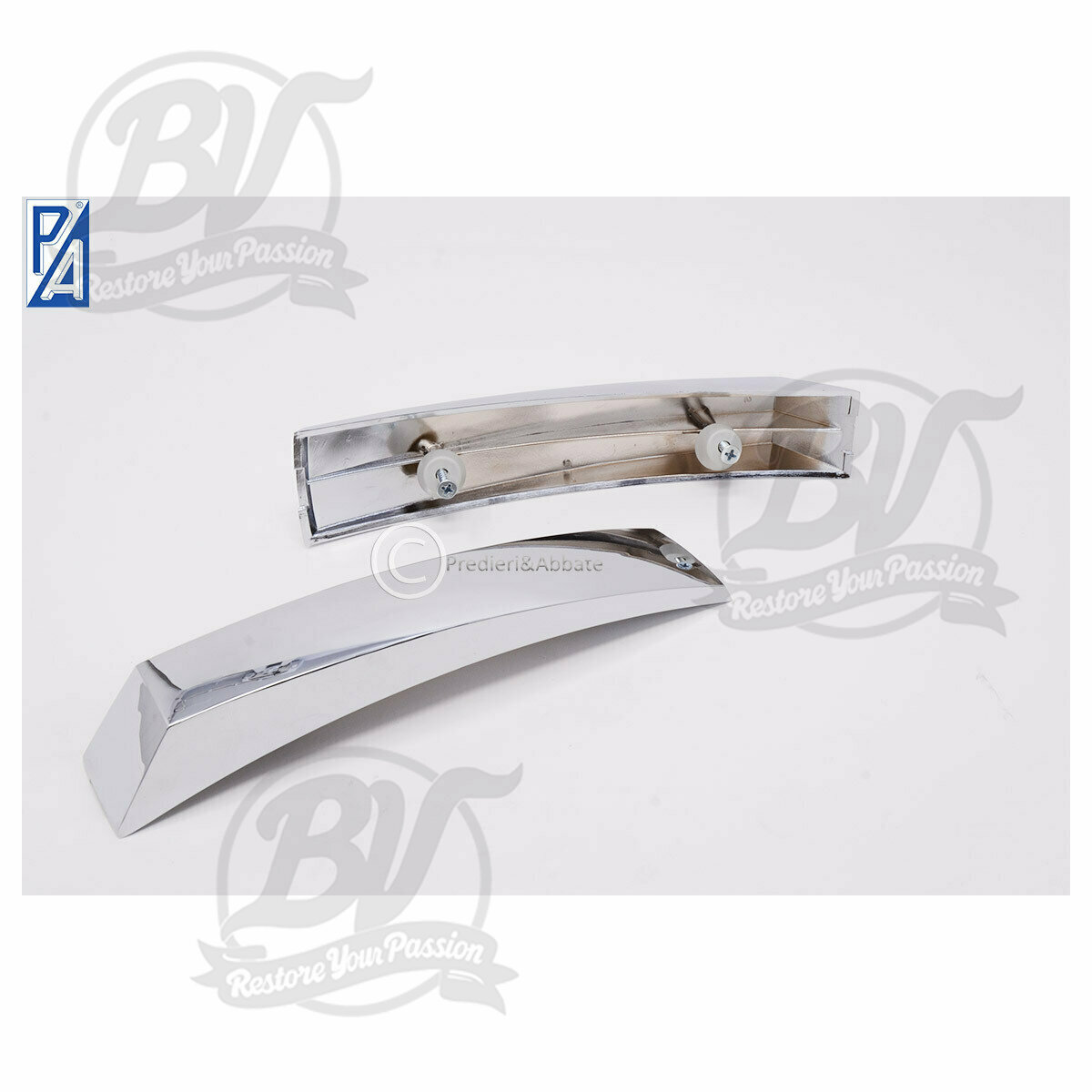 Cr&ecirc;te de garde boue Vespa PX Arcobaleno (1984-) - plastique - chrom&eacute;