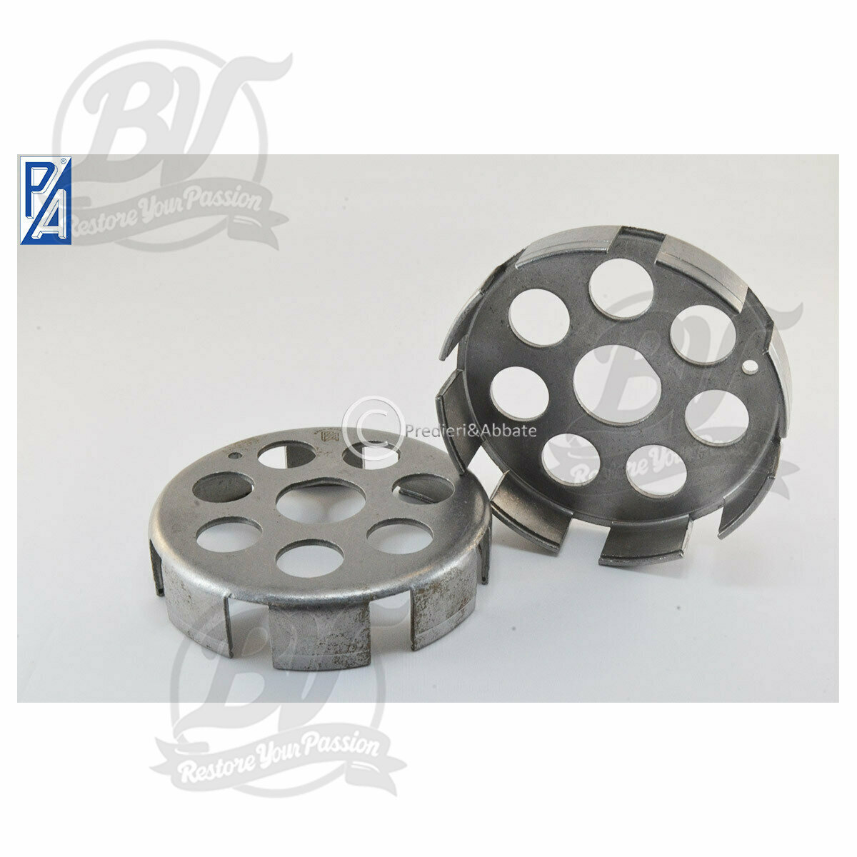 Cloche d'embrayage type 7 ressorts, &Oslash; ext.=115mm, &Oslash; int.=108