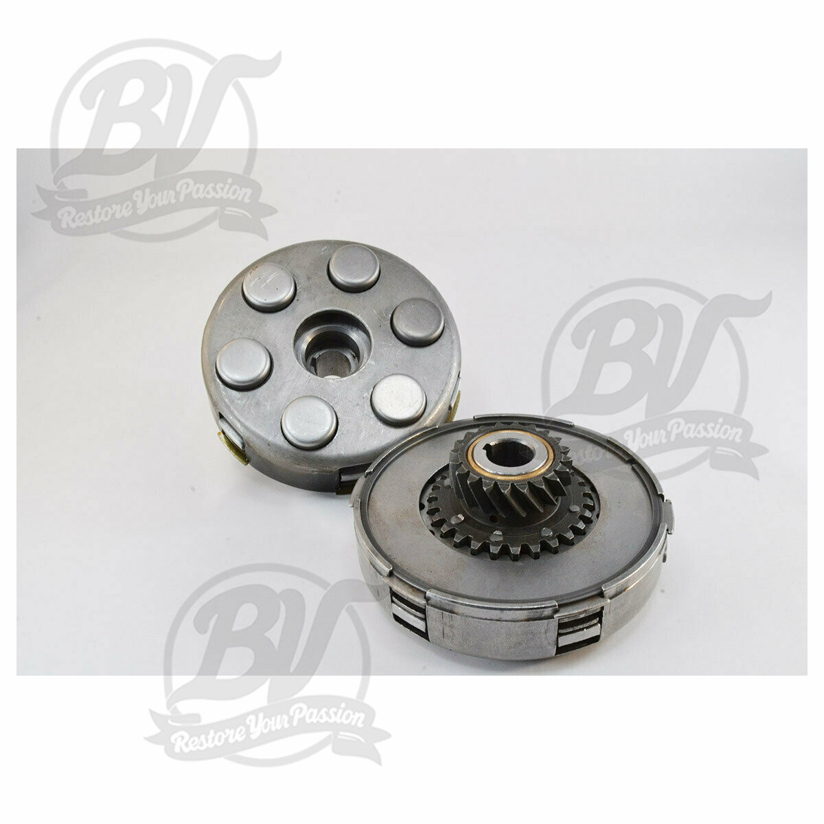 Embrayage 6 ressorts (&Oslash;=108mm, PX80, PX125, PX150)- 3 disques d'embrayage garnis - 20 dents