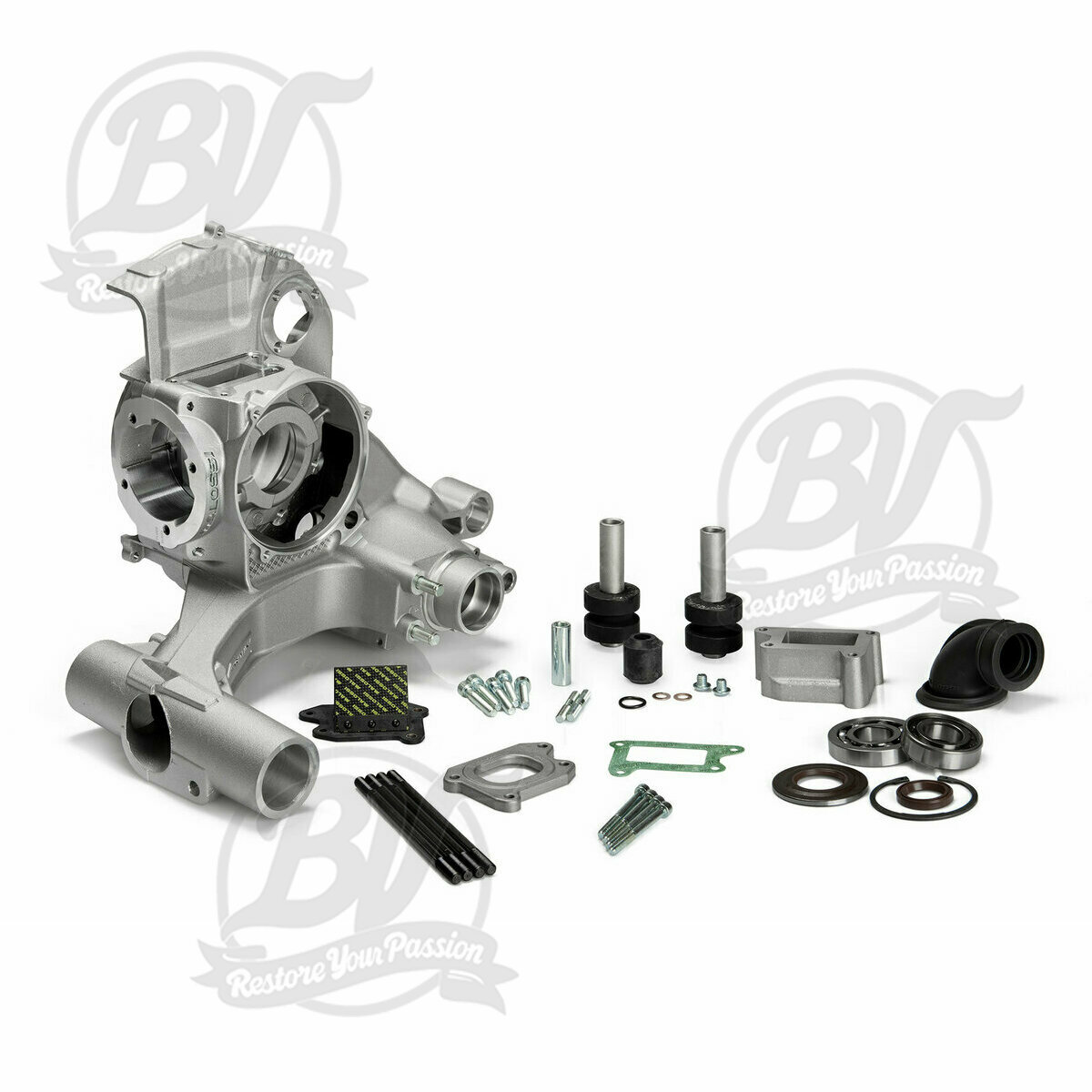 Carter moteur -MALOSSI VR-One, admission &agrave; membrane- Vespa PX200 Elestart