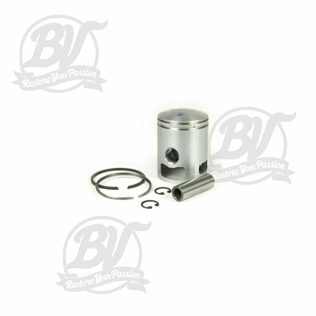 Piston &Oslash;=52.5mm Marque F 125cc 3 transferts Vespa PX125, Cosa125 (standard)