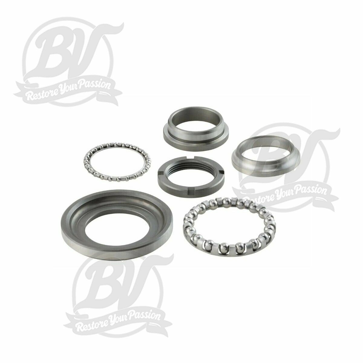 Set de roulements de direction en haut et bas Vespa