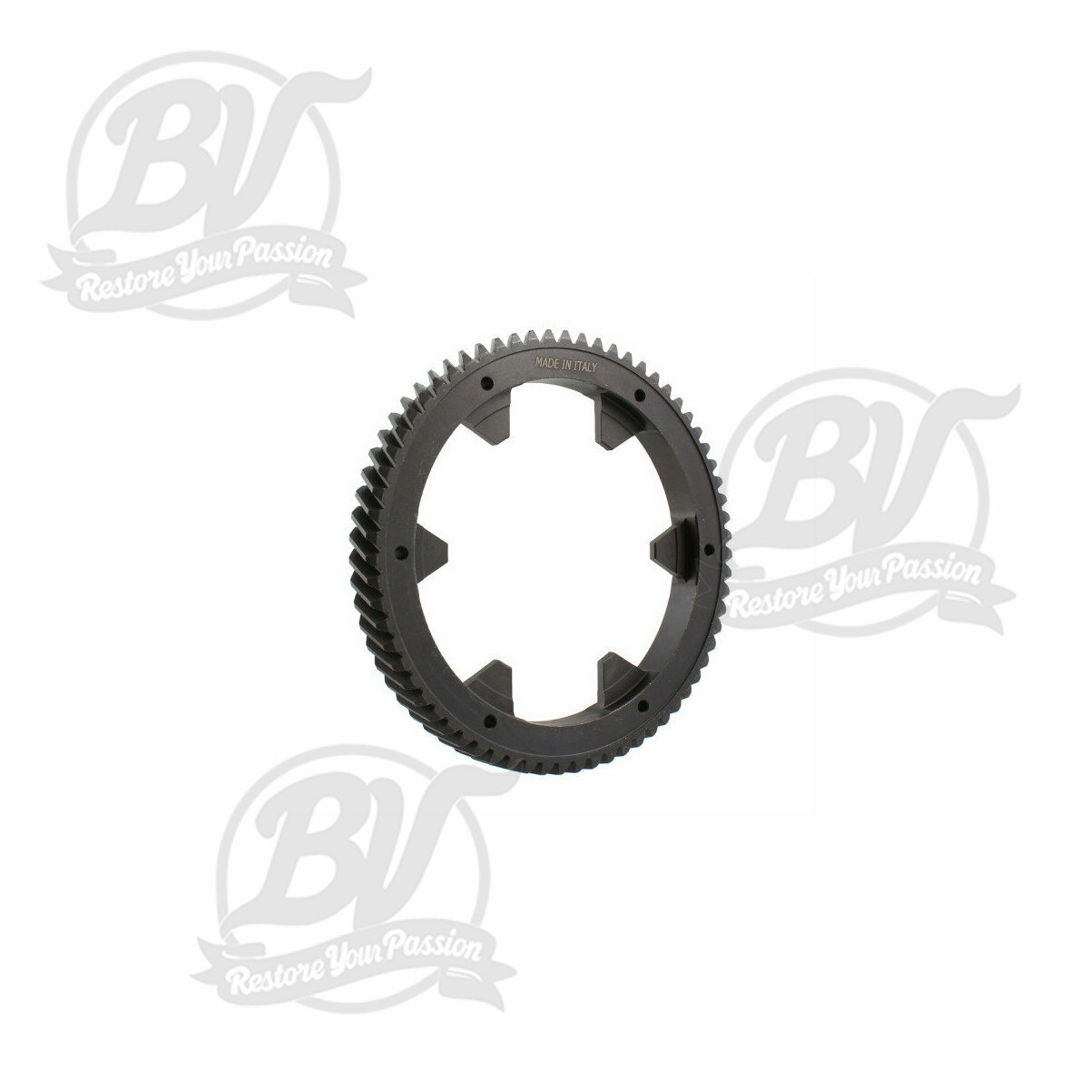 Pignon &eacute;lastique RMS Vespa PX200, Rally200 - 65 dents (h&eacute;lico&iuml;dal)