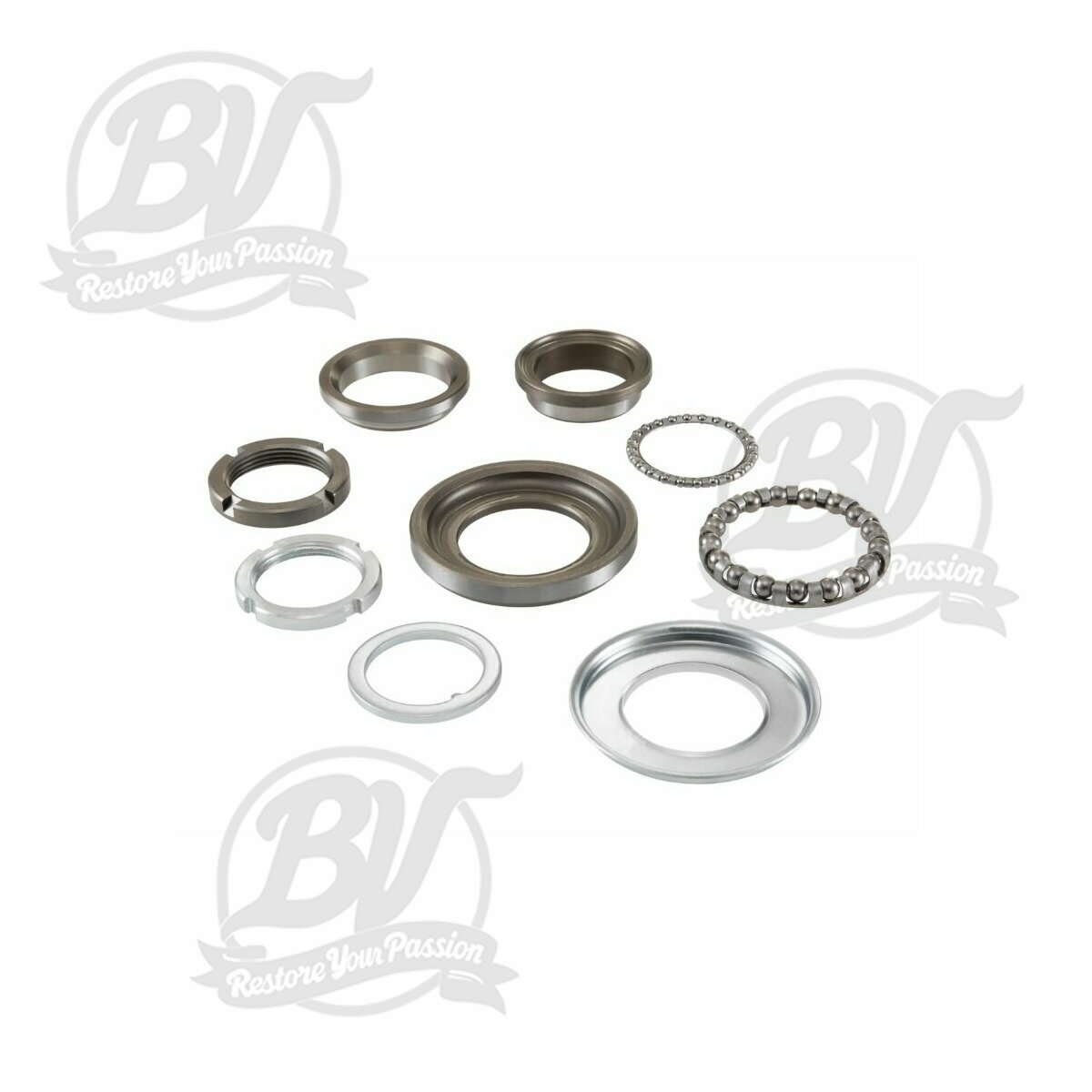 Set cage &agrave; bille de direction SIP Premium haut et bas