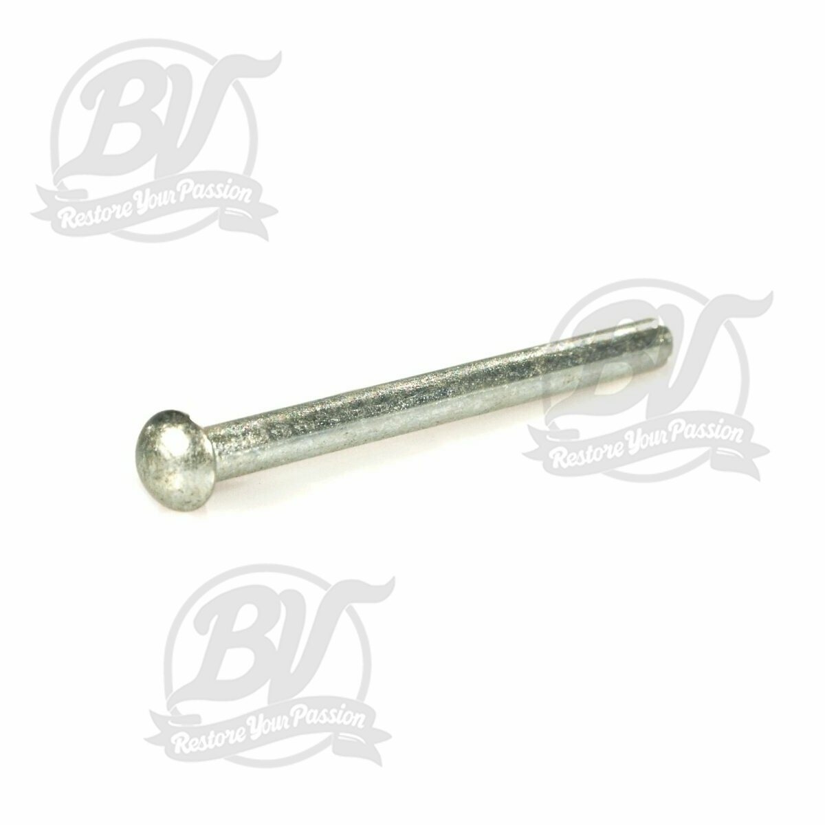 Rivet aluminium de couvercle de boite &agrave; gant 3x39 mm, t&ecirc;te ronde