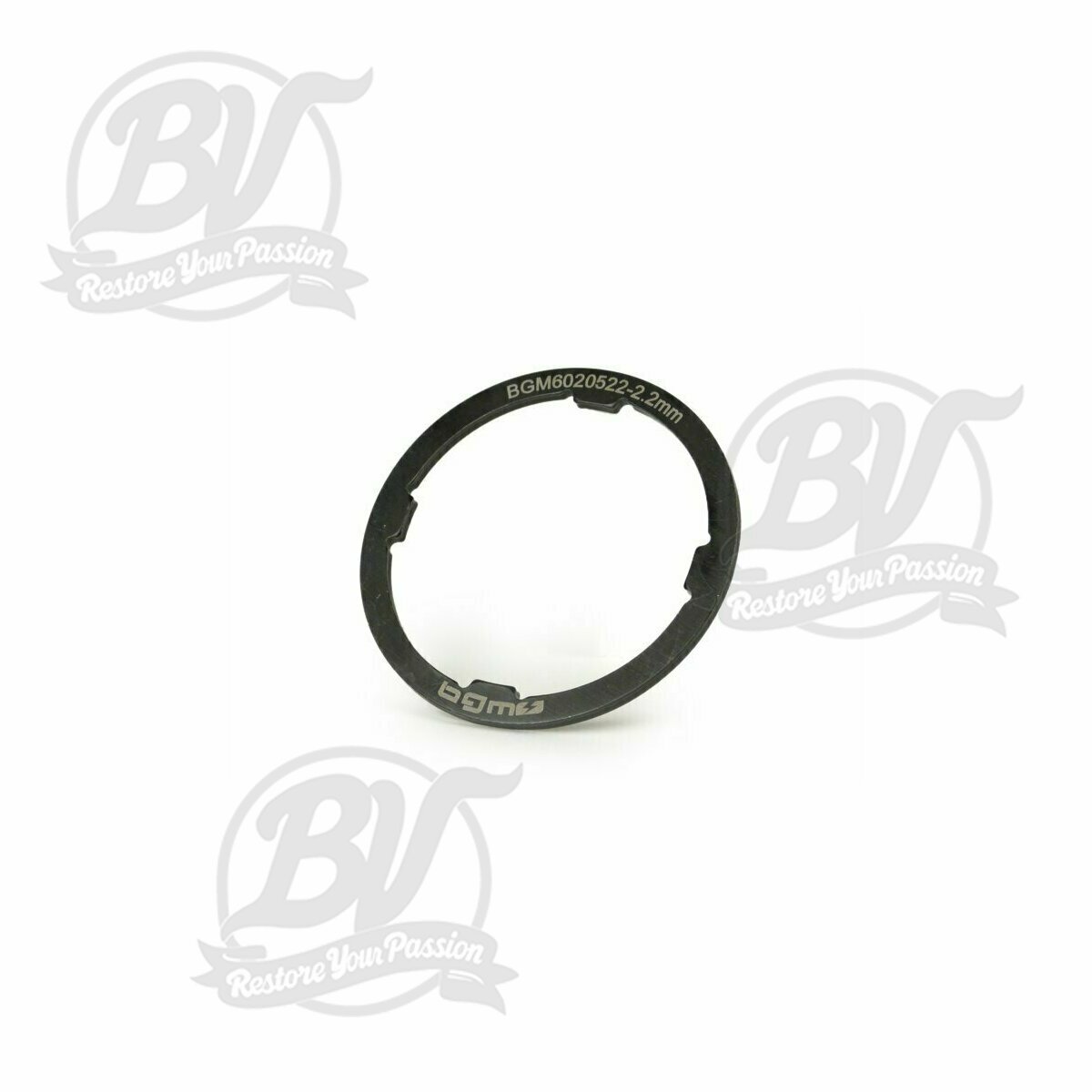 Cale d'&eacute;paisseur de boite -BGM ORIGINAL- Vespa Largeframe VNA, VNB, VBA, VBB, GL, Sprint, GT, GTR, TS, Rally, PX (-1984) - 2,20mm (+0,0 /- 0,04mm)