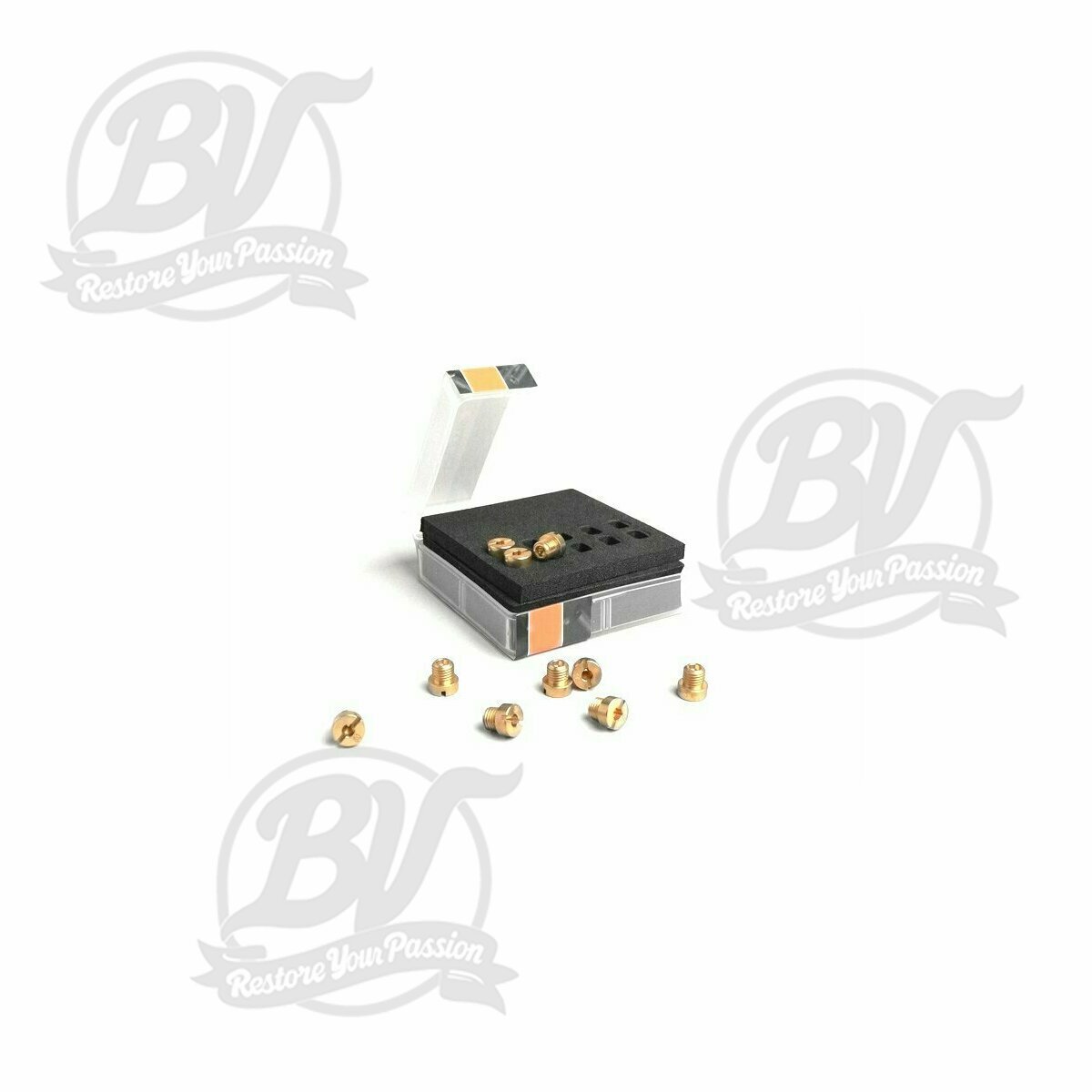 Jeu gicleurs principaux -BGM PRO pour Dellorto (type: 6413) 6mm- (75-98) - (75-78-80-82-85-88-90-92-95-98)
