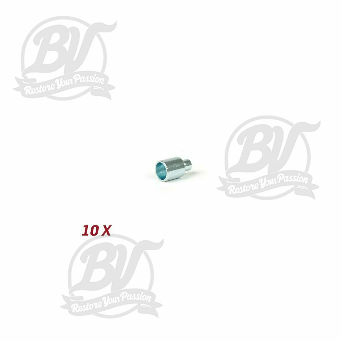 Jeu bagues pour embout gaine -BGM ORIGINAL- &Oslash; int.=8.2mm - 10 unit&eacute;s