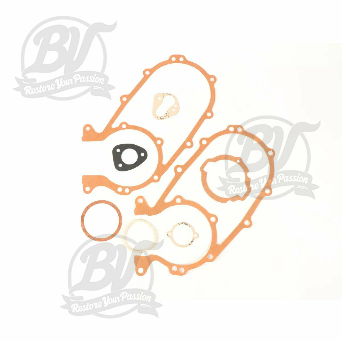 Jeu joints pour moteur -VESPA- 125cc (1952-1957) - Vespa Wideframe VM, VN, Hoffmann HC, M24 K&ouml;nigin, ACMA - 150cc (1954-1959) Vespa VB1T, VL1T-VL3T, T2 (VD1T), T3 (VD2T), GL150 ACMA (VGL1T)