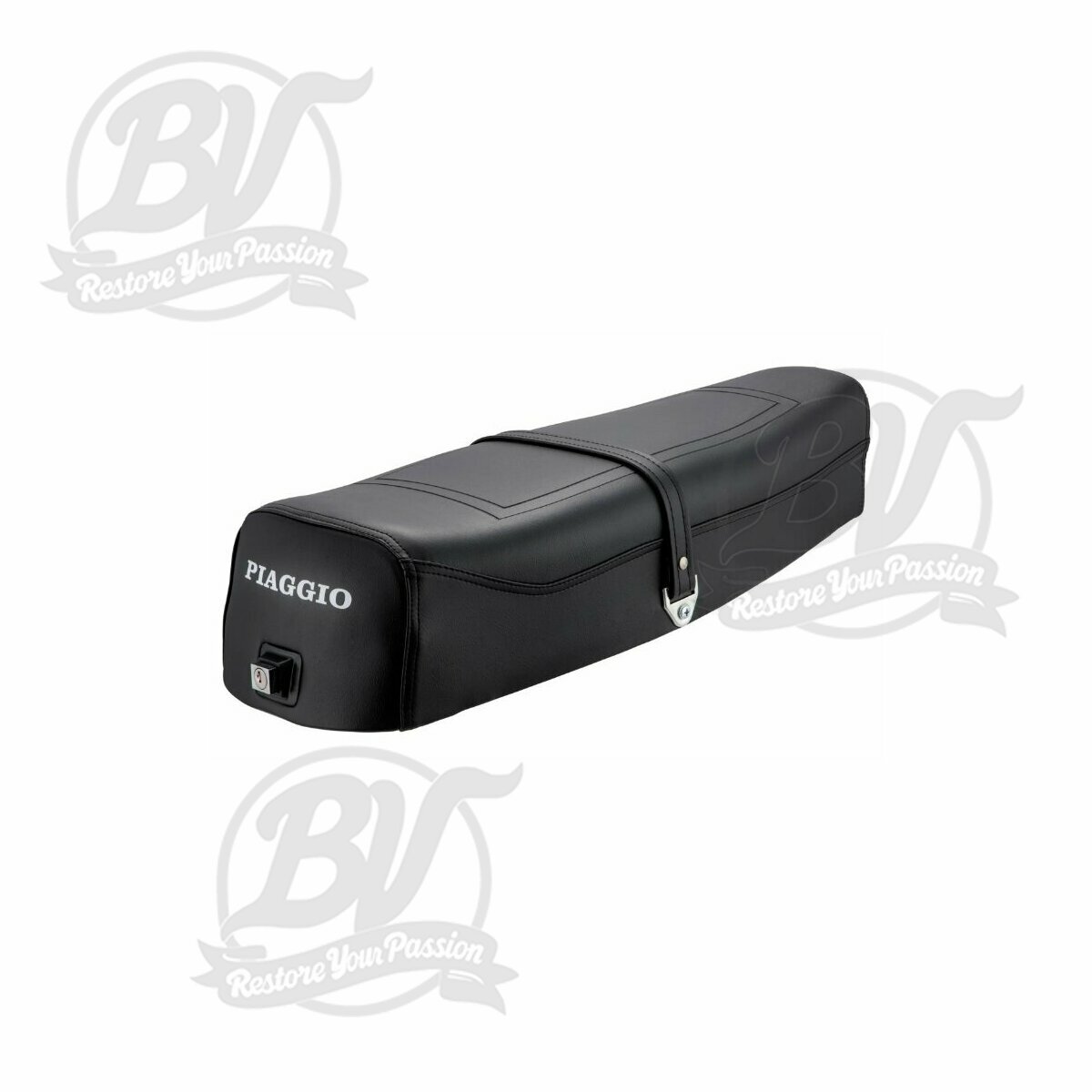 Selle biplace PX noire