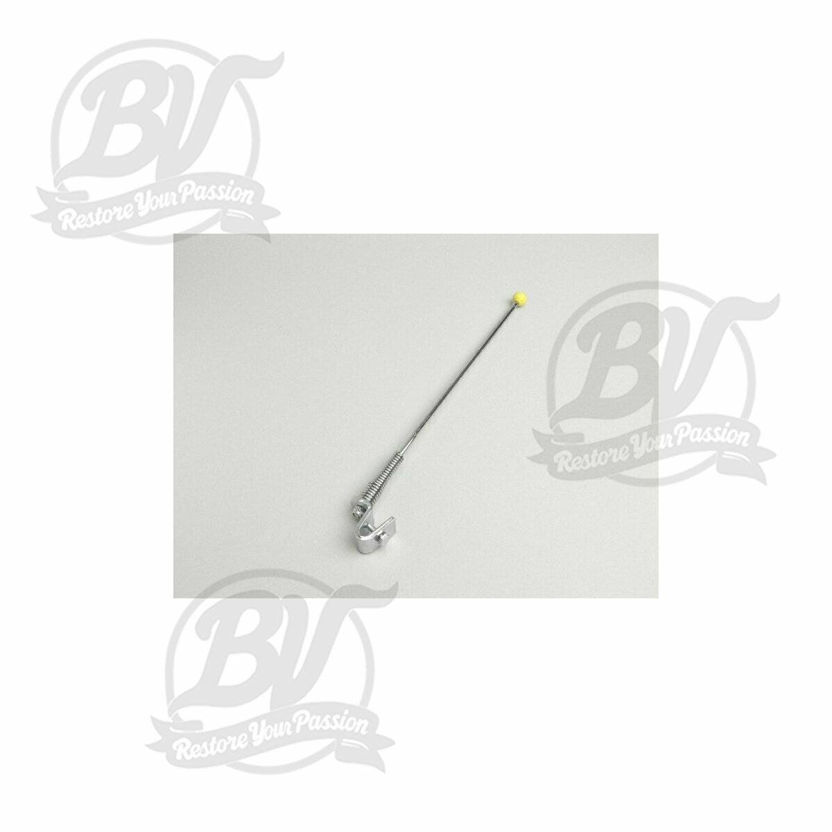 Porte fanion -AMS CUPPINI- universel - chrom&eacute; - l=230mm