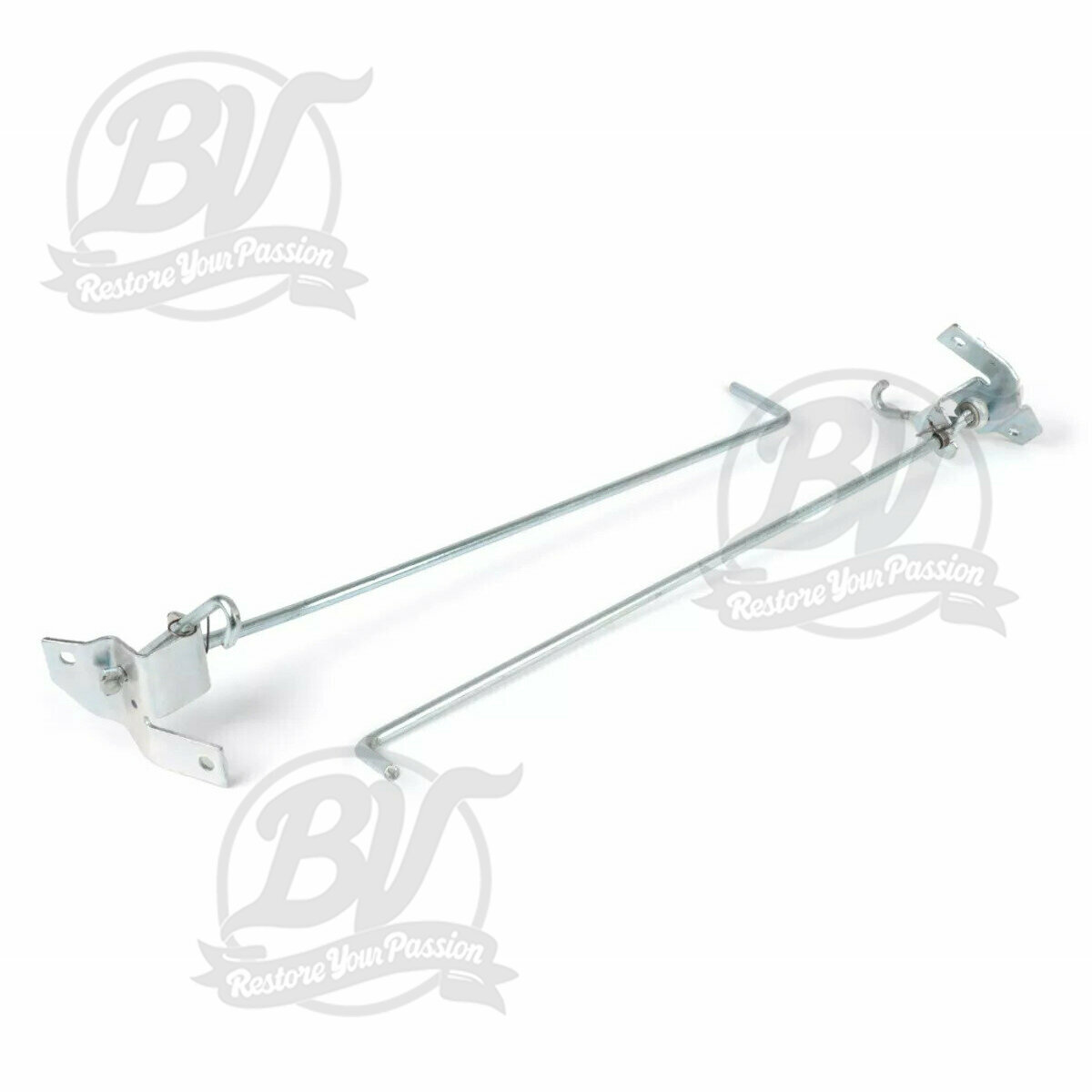 Jeu leviers fermeture aile -QUALIT&Eacute; OEM- Vespa PX (mod&egrave;les avec fixation interne), T5 125cc, LML Star/Stella 2 temps