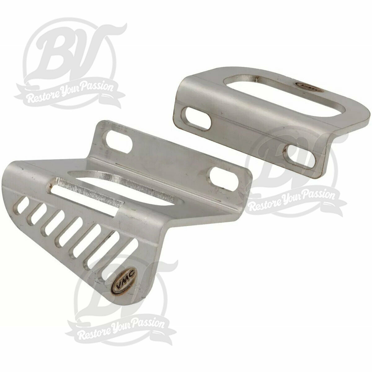 Ancrage bagages sol central Vespa PX, Sprint, Rally, T5 125cc, PK, V50, PV125, ET3, VNB - acier inoxydable