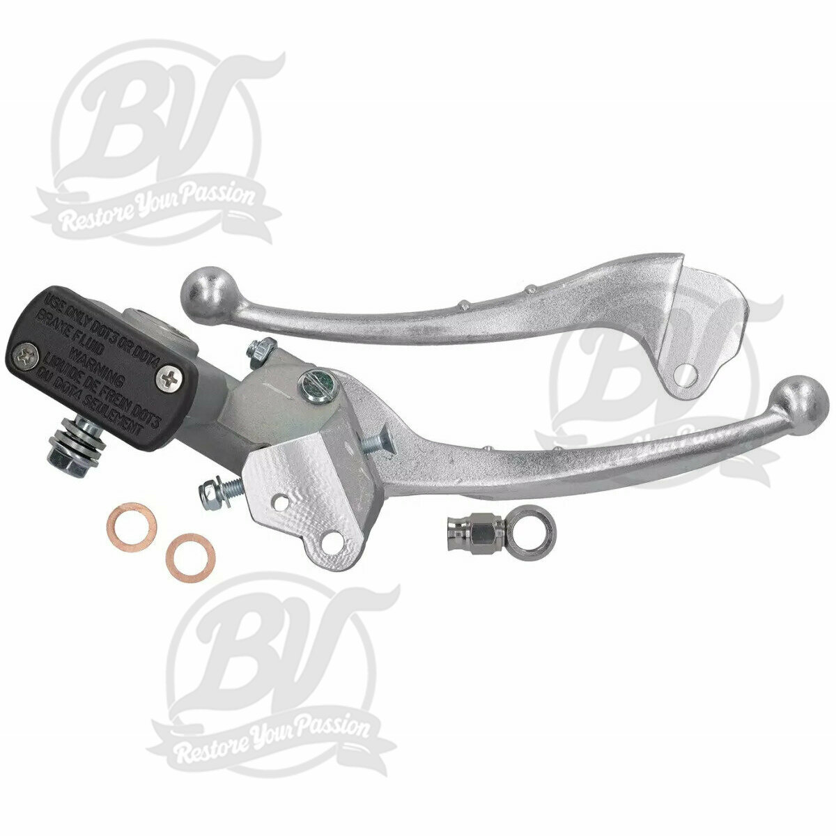 Pompe de frein - ma&icirc;tre cylindre de frein Vespa PV125, ET3, GT, GTR, Super, SS 180, Rally 180, Rally200, Sprint 150, Sprint Veloce 150, Super 125/150