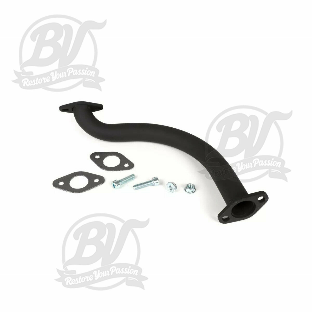 Coude &eacute;chappement -BGM PRO &Oslash;=30mm BigBore pour pot d'&eacute;chappement type banane (Piaggio, Sito, Faco) - Vespa PV125, ET3
