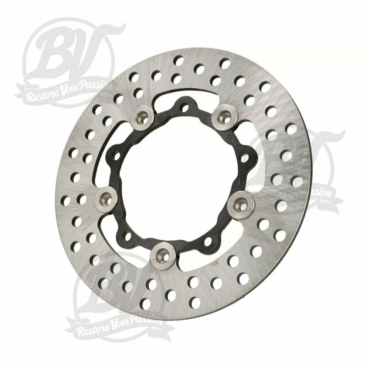 Disque de frein flottant VMC &Oslash;200x97mm 5o- Vespa PX Disc (1998-), Primavera 50-150cc, Sprint 50-150, LX50-150, LXV50-125, S50-150, ET2, ET4, PIAGGIO Fly 125-150, Sfera 50 RST, Zip 50 SP, Sfera 125 4T, Grimeca Classic NT, LML Star