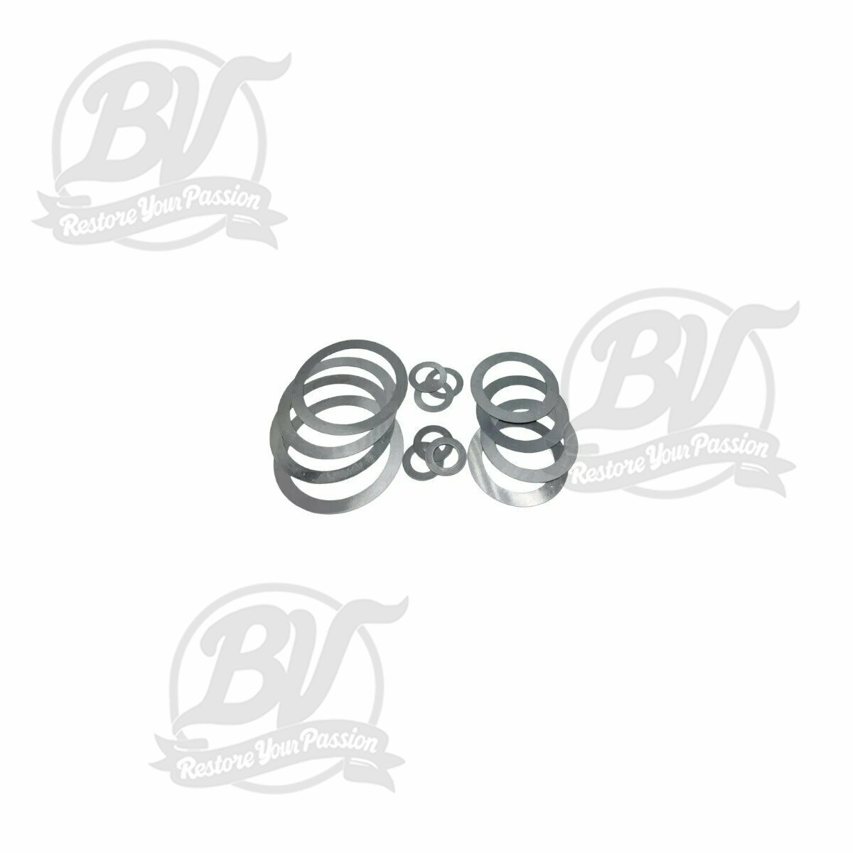 Kit de rondelles de r&eacute;glage moteur Vespa Smallframe VMC
