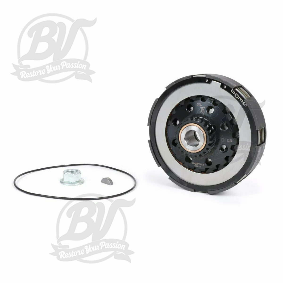 Embrayage BGM Pro Largeframe, type Cosa2/FL 67/68-23 dents