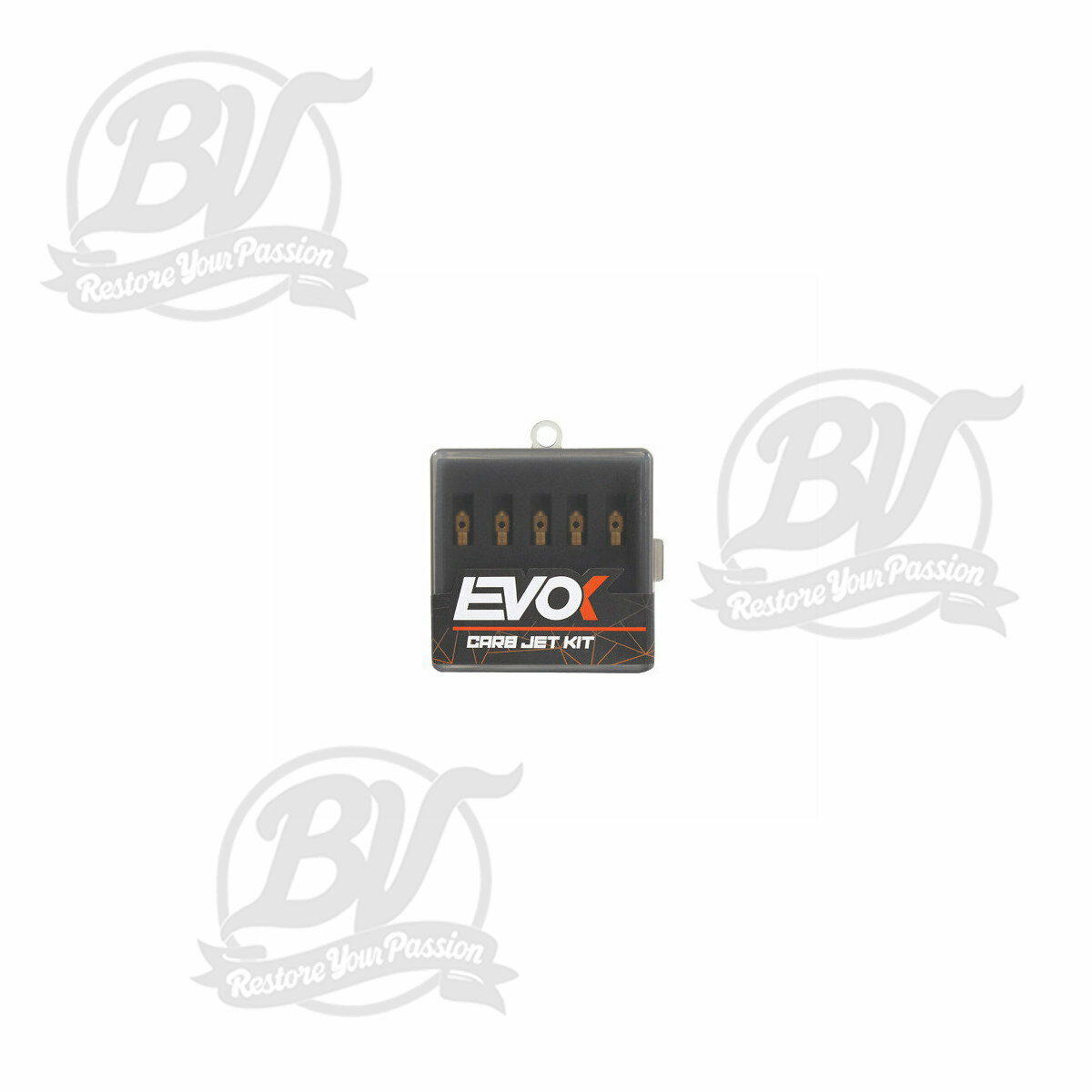 Jeu gicleurs principaux EVOK pour Dellorto (type: 4576) SI- (115-138) - (115-118-120-122-125-128-130-132-135-138)