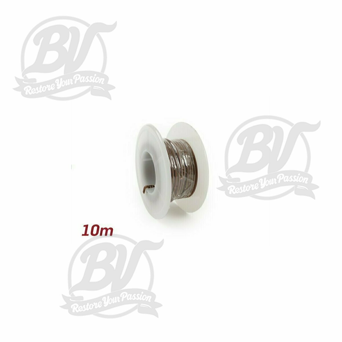 C&acirc;ble &eacute;lectrique brun 0,85mm&sup2; 10m