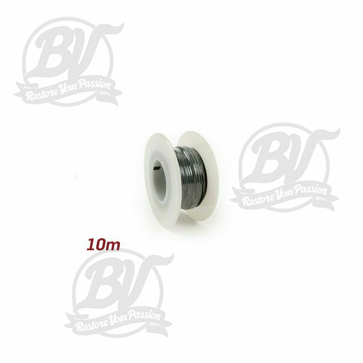 C&acirc;ble &eacute;lectrique noir 0,85mm&sup2; 10m