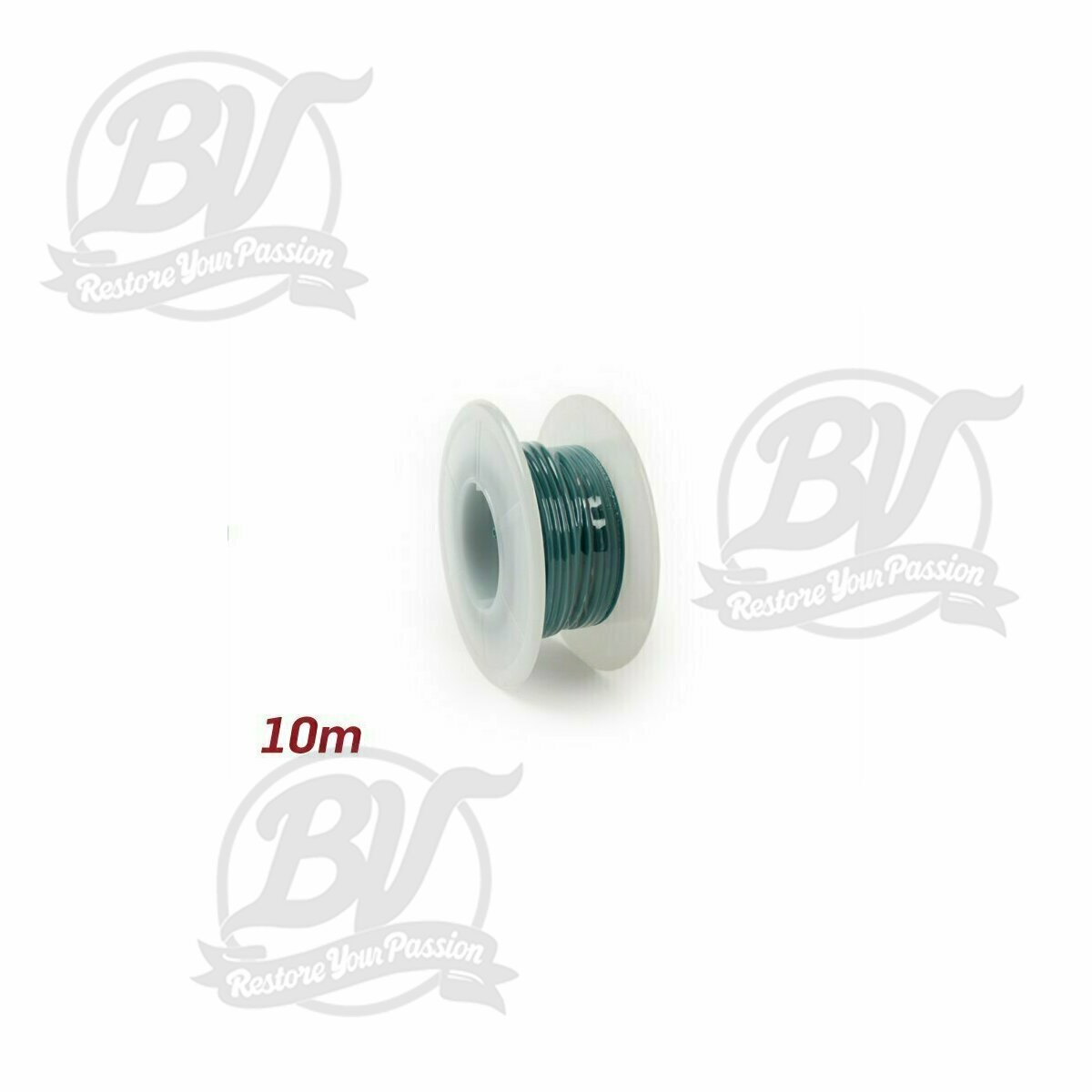 C&acirc;ble &eacute;lectrique vert 0,85mm&sup2; 10m