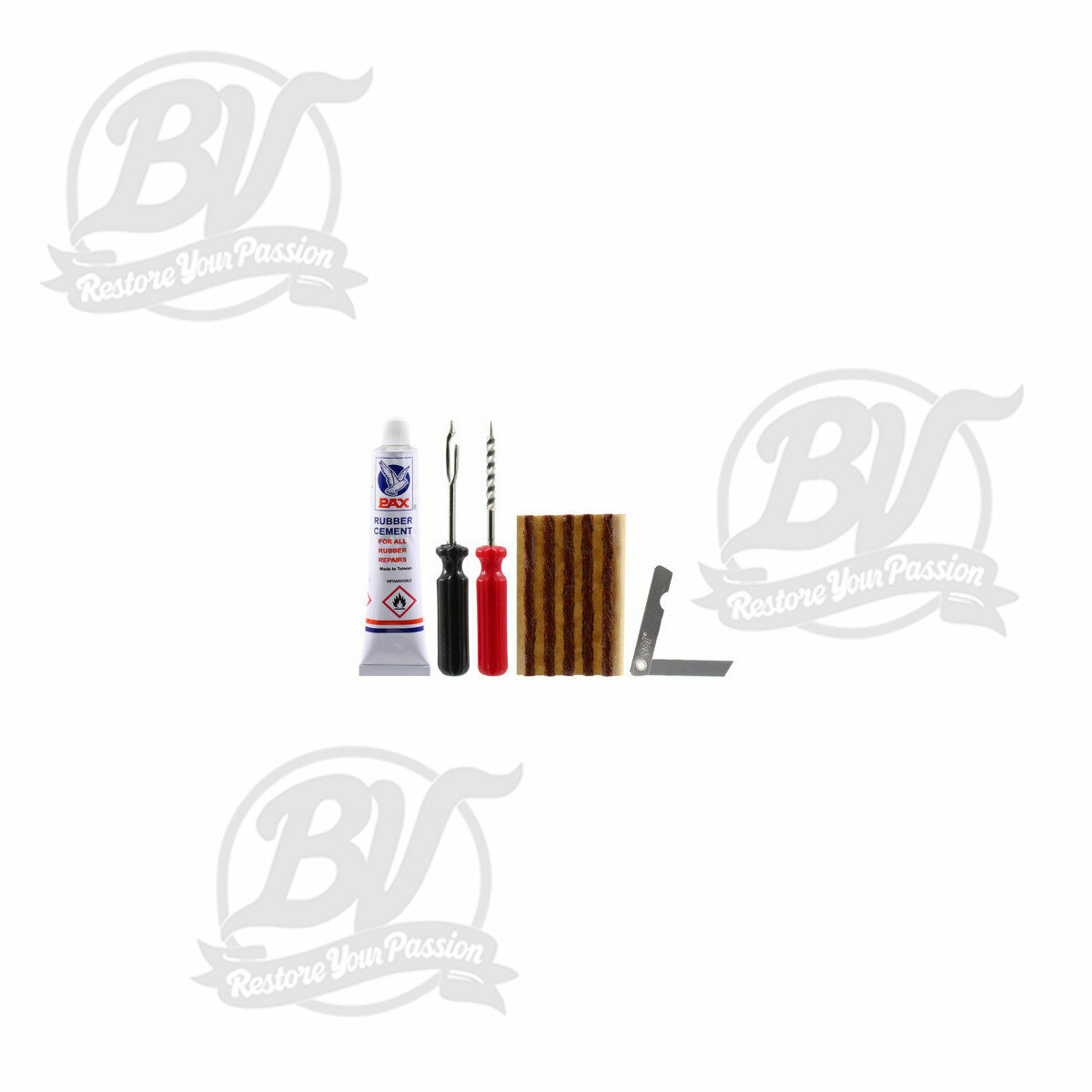Kit r&eacute;paration pneus Tubeless