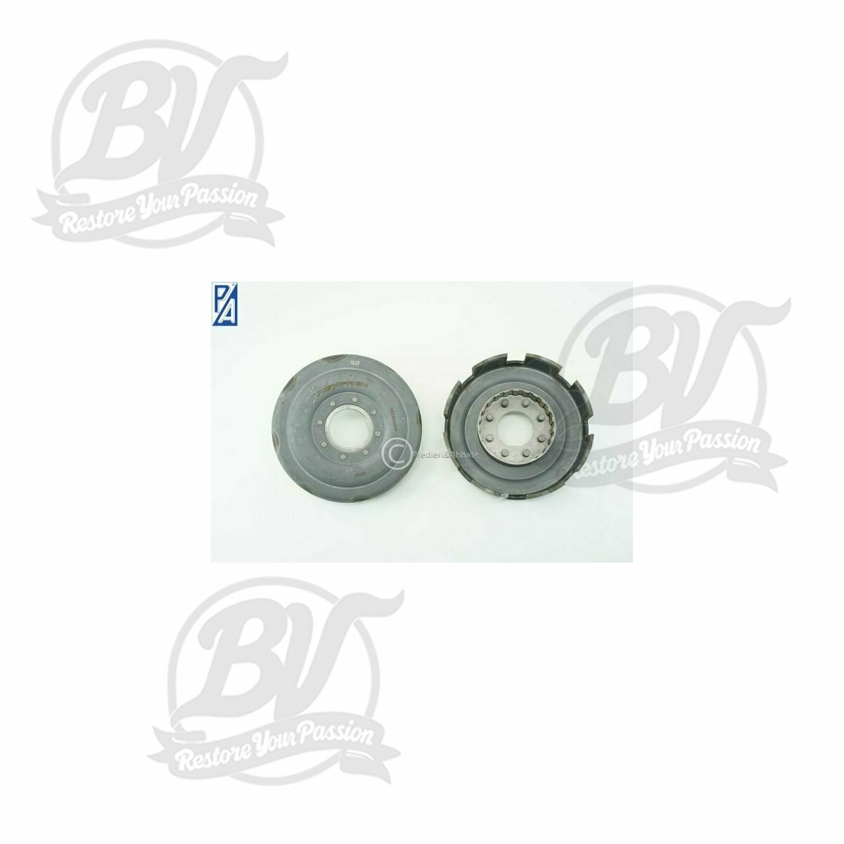 Cloche d'embrayage Newfren &Oslash; ext.=115mm &Oslash; int.=108mm- Vespa Cosa2