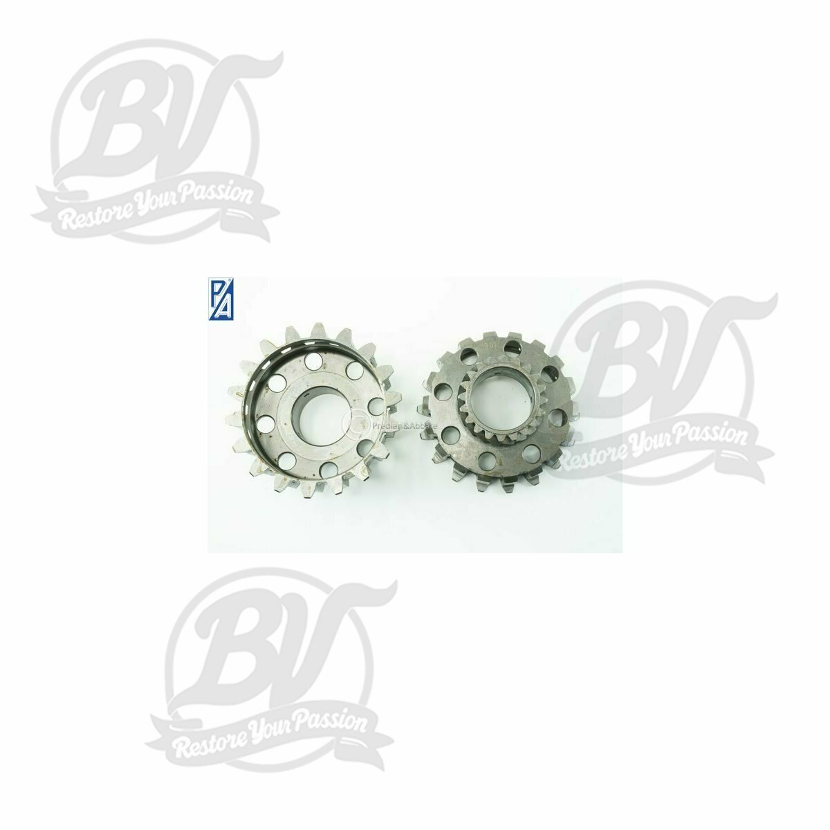 Engrenage primaire Vespa Cosa2 67/68 dents h&eacute;lico&iuml;dales - 20 dents