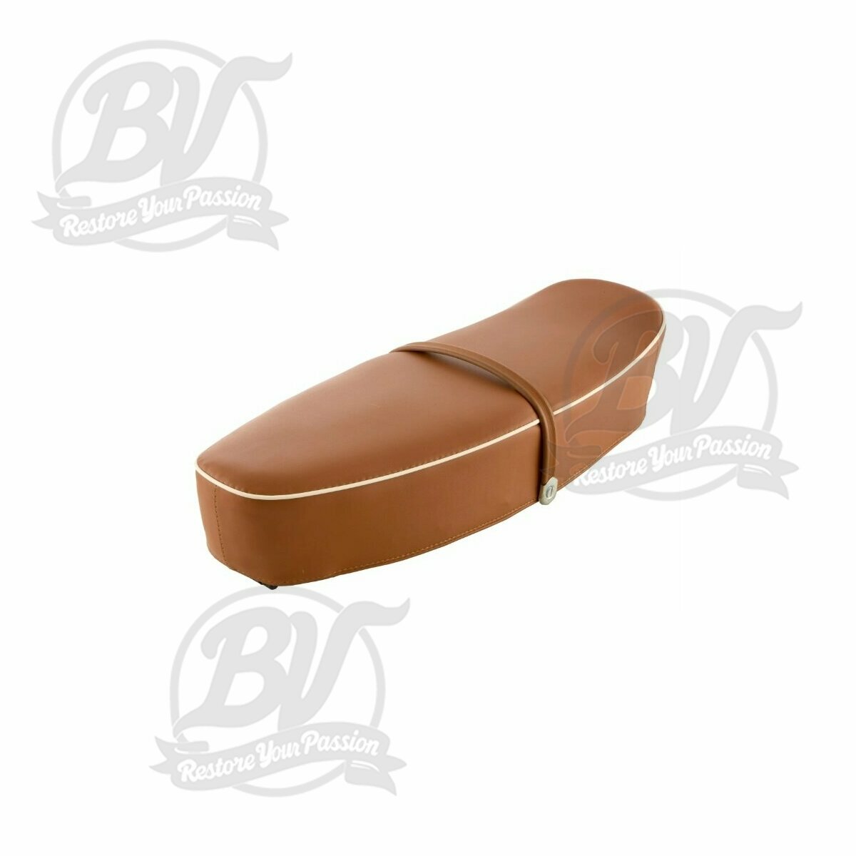 Selle biplace Small Frame SIP PREMIUM brun, brun signal RAL 8002 