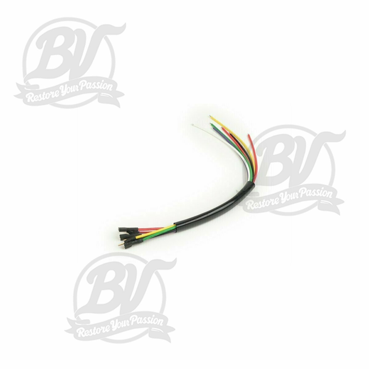 C&acirc;blage stator -VESPA- Vespa PX (-1984) (7 c&acirc;bles) - avec c&acirc;ble violet