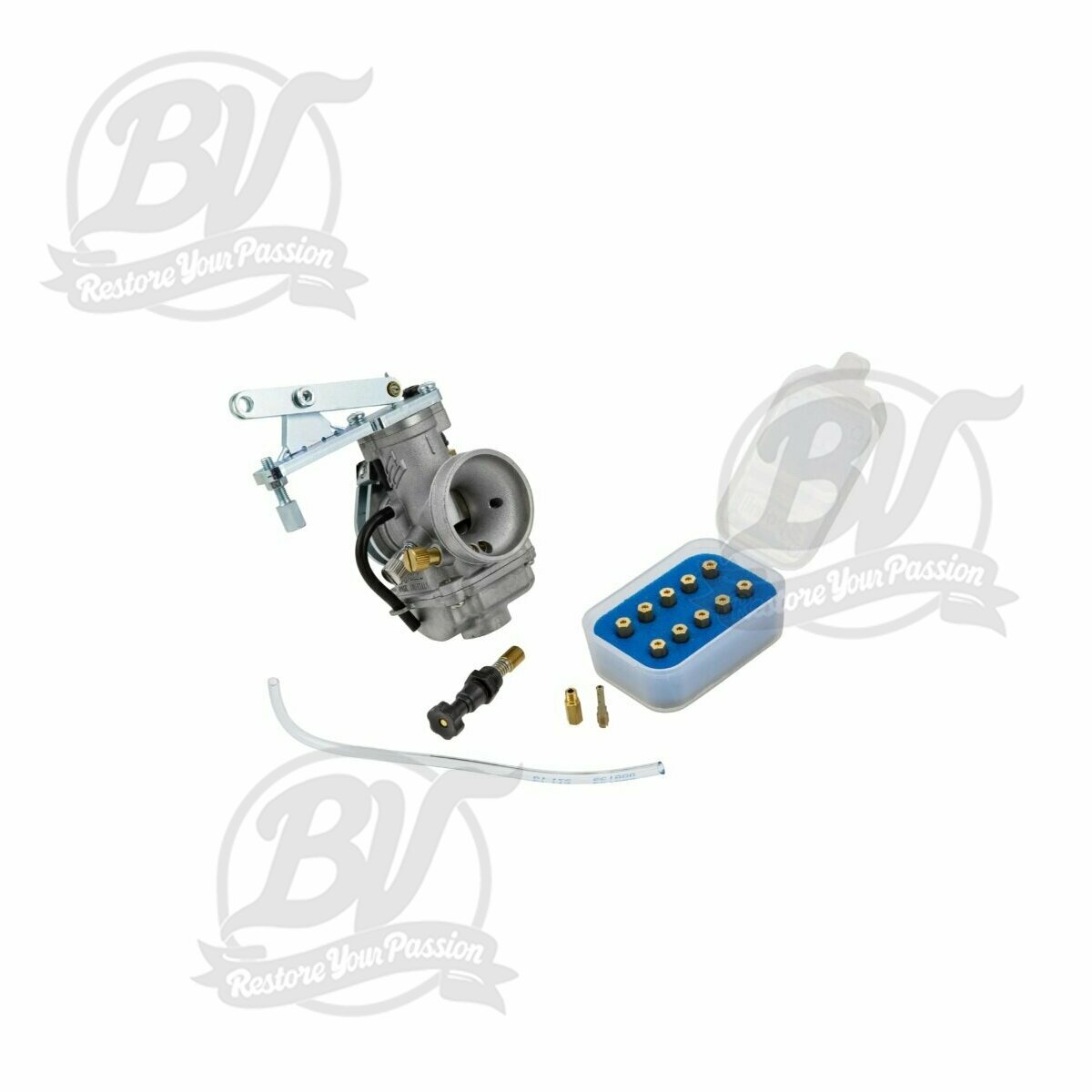 Kit carburateur SERIE PRO by STOFFI'S POLINI CP 19 curseur rond