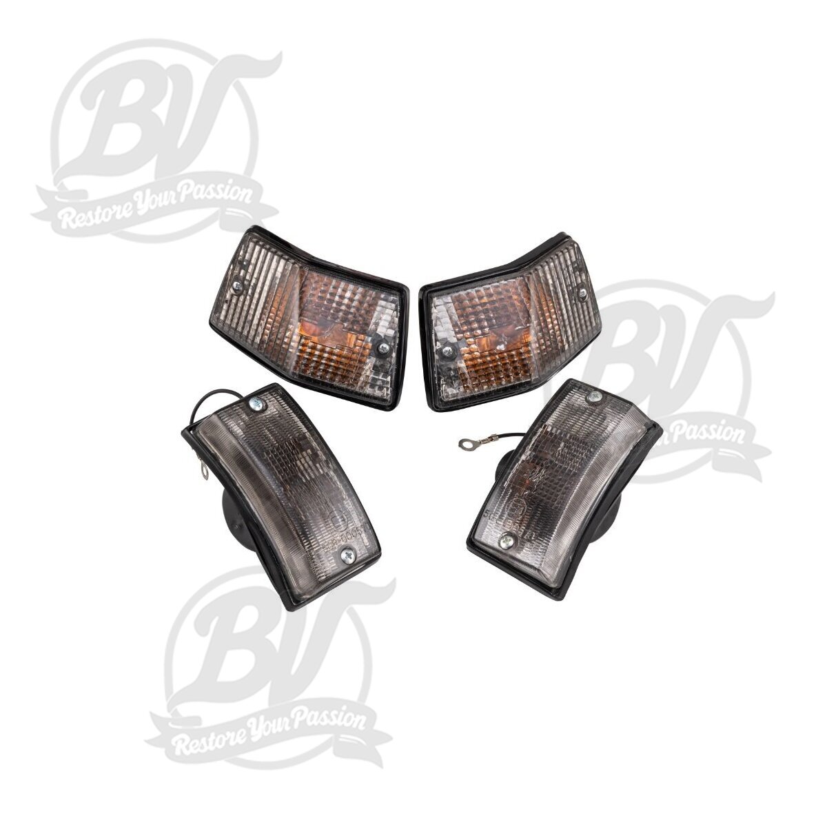 Kit de clignotant SIP avant & arri&egrave;re Vespa PX