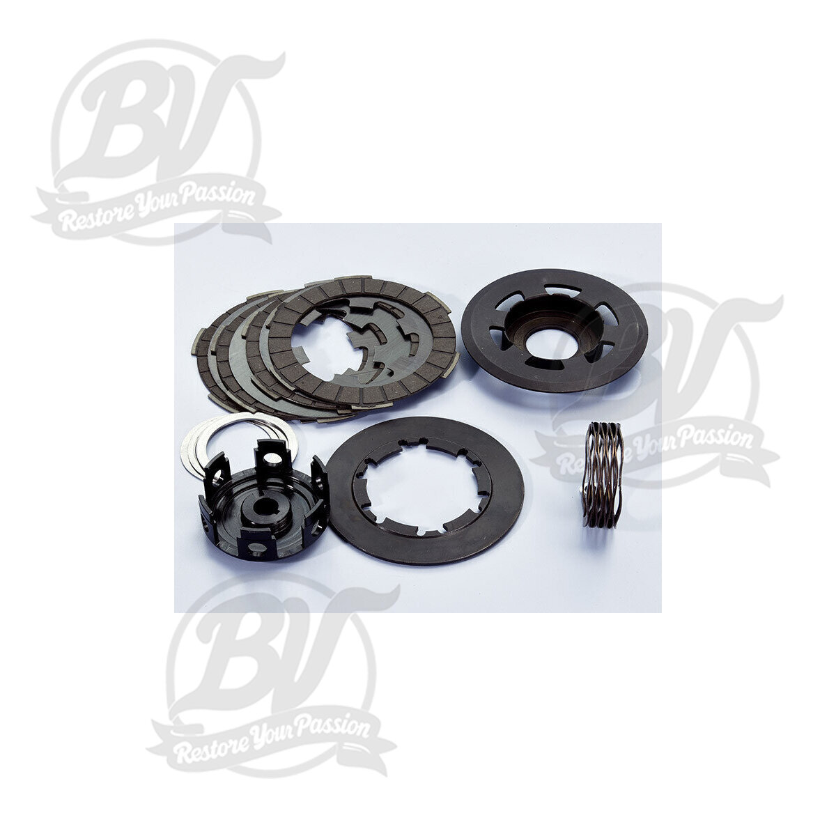 Embrayage -POLINI Wave Evolution- Vespa Smallframe V50, 50N, SS50, V90, SS90, PV125, ET3, PK50XL
