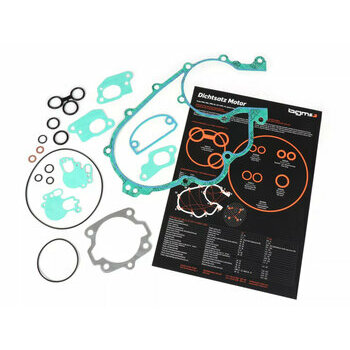 Jeu joints moteur silicone Vespa Largeframe 2 canaux