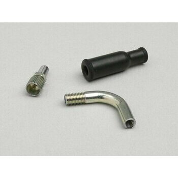 Kit coude c&acirc;ble de gaz Dell'Orto M6x0,75 90&deg; Vespa