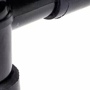 Antiparasite de bougie d'allumage 90&deg; de long -101 OCTANE- noir