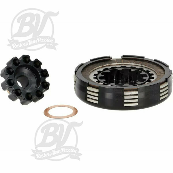Kit d'embrayage -VMC 10 Molle ERGAL- Typ Cosa2/FL- Vespa Cosa2 125 (VNR2T), Cosa2 150 (VLR1T), Cosa2 200 (VSR1T), PX 125 (1995-), PX 150 (1995-), PX 200 (1995-) - sans pignon d'embrayage