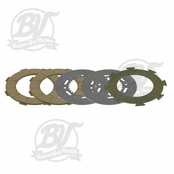Kit 3 disques d'embrayage FCS0554/2 Vespa PX200, Rally200, T5