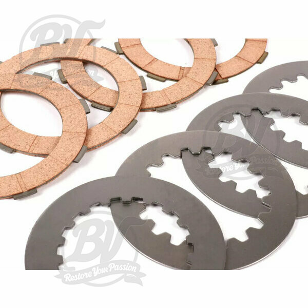 Kit disques d'embrayage garnis FCS0518/2S Vespa PX (1995-) et Cosa 2