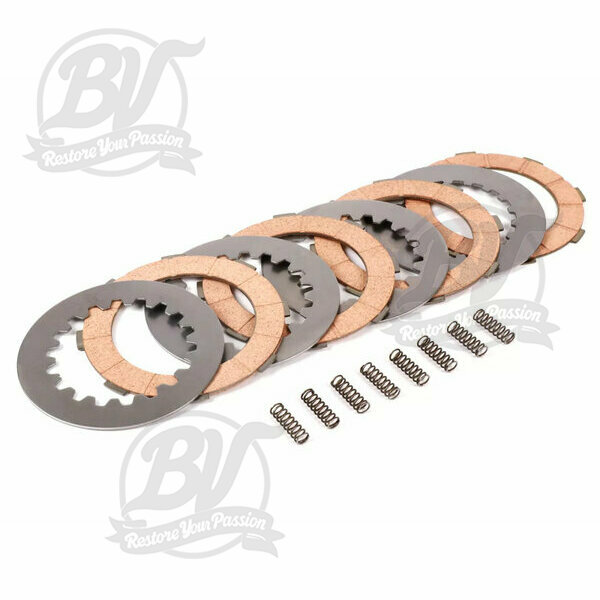Kit disques d'embrayage garnis FCS0518/2S Vespa PX (1995-) et Cosa 2