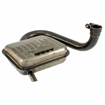 Pot d'&eacute;chappement Vespa Largeframe