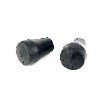 Tampons de b&eacute;quille centrale &Oslash;=22mm- Vespa noir