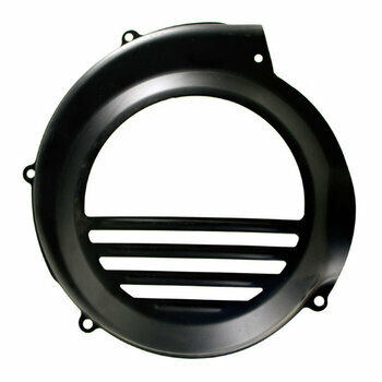 Cache turbine RMS Vespa PX80, PX125, PX150, PX200 - mod&egrave;les qui ne sont &eacute;quip&eacute;s que d'une p&eacute;dale de kick - noir