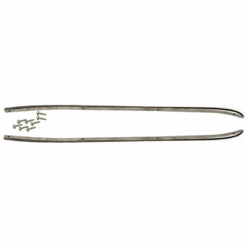 Jeu baguettes fixation tapis poutre central  Vespa V50, PV125, ET3